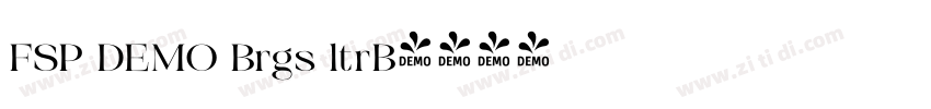 FSP DEMO Brgs ltrB字体转换 FSP DEMO Brgs ltrB字体转换